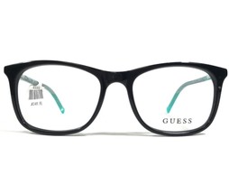 GUESS GU9164 001 Kids Eyeglasses Frames Black Green Square Full Rim 47-16-130 - £14.53 GBP