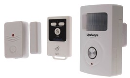 PIR &amp; Door Contact Shed &amp; Garage Alarm supplied with a Remote Control - £51.32 GBP