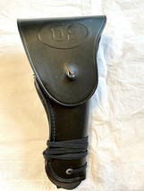 Vintage Genuine US Army M1916 Leather Holster for Colt 45 M1911 Pistol - $84.15