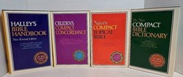 Zondervan THE BIBLE HANDBOOK SERIES Halley’s Cruden’s Topical Bible Dict... - £22.82 GBP