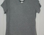 Adidas Climalite Women&#39;s Athletic T Shirt Light Gray Size Adult Small  - $24.74