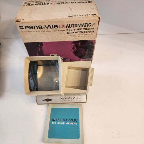 Vintage Pana-Vue 2x2 Automatic Slide Viewer No.6579 - £10.66 GBP