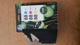 Genuine HP OfficeJet 88 Color Ink 3pack - Box Open, Sealed Cartridges ex... - $9.85