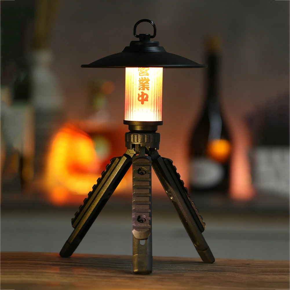 Camping Lamp Hanging Lantern 3350mAh Atmosphere LED Light Rechargeable with D - £28.94 GBP+