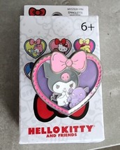 Open Box Loungefly Hello Kitty And Friends Duo Heart Blind Box Pin Kurom... - $20.00