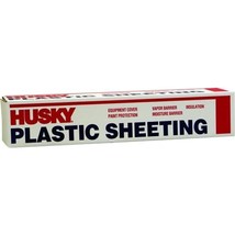 Husky Plastic Sheeting Clear 6ml 10ft x 100ft - $70.31