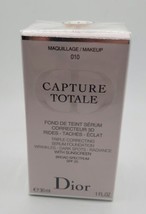 Dior Capture Totale 010 Triple Correcting Serum Foundation Wrinkles NEW ... - £108.74 GBP
