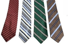 Men&#39;s Classic Neck Tie Van Heusen Tasso Ella Stanford Calvin Klein Silk ... - £12.65 GBP