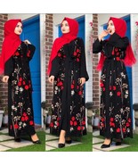 SALE New Moroccan Dubai Kaftans Farasha Abaya Dress Very Fancy Long Gown - $59.55