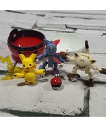 Mega Construx Pokémon Character Figures Lot Of 3 Pikachu Mankey Sneasel ... - £23.66 GBP
