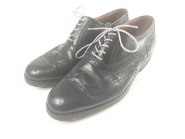 AMBIORIX brogues black leather mens Dress shoe size US 8 EU 41 $630 - $118.79