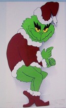 Sale Pattern Woodworking 6 &#39; Grinch Stealing lights Christmas Yard Decor Ladies  - £13.97 GBP