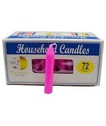 Votivo Pink 4-Inch Household Candles Set of 72 Luxury Soft Glow Tea Lights - €74,07 EUR