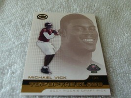 2001 Michael Vick Rookie #23 Pacific Dynagon Top Of The Class Gem Mint - £23.97 GBP