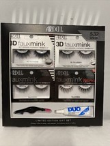 Ardell 3D Faux Mink Gift Set 4 Pair of Lashes NEW - $9.49