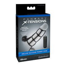 Fantasy X-tensions Deluxe Silicone Power Cage Black - £26.07 GBP