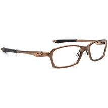 Oakley Eyeglasses Concrete 2.0 Brushed Brown Rectangular Metal Frame 53[]18 141 - £91.91 GBP