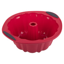 Daily Bake Silicone Bundt Cake Pan 24.5cm (Red) - £33.34 GBP