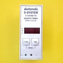 ⚡ELECTROMATIC S-SYSTEM S 1321166 115 INDUSTRIAL TIMER RELAY PROGRAMMABLE... - $93.84