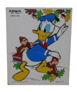 Playskool Walt Disney Donald Duck Wooden Puzzle 190-02 - $182.49 MXN
