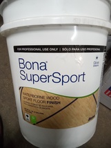 Bona Supersport 5 gallon sports floor finish 631b kb - $250.99