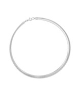 Stainless Steel Italian Omega Chain Necklace - £54.87 GBP