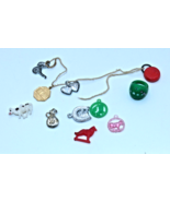 Vintage plastic gold  color I'LL NEVER STOP LOVING YOU + gumball machine charms - $19.79