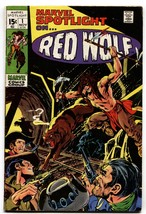 Marvel Spotlight #1-comic book-Origin of Red Wolf 1971 - £35.28 GBP
