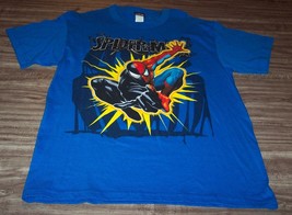 Vintage The Amazing SPIDER-MAN Spiderman Marvel Comics T-Shirt Youth Xl Y2K - £14.46 GBP