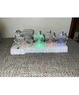 Lighted Christmas Train Musical “We Wish You A Merry Xmas” LED 12&quot; Holid... - $20.77 CAD