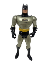 Batman 1993 Kenner Animated Series Action Figure Silver Outfit DC Comic Hero - £12.60 GBP