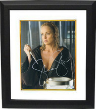 Sharon Stone signed Basic Instinct 2 11x14 Photo Custom Framed Holding Ice Pick- - £171.96 GBP