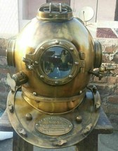 Diving Helmet US Navy Deep Sea Divers Helmet Antique Scuba Sea - £256.44 GBP