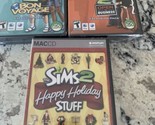 Lot Of 3 Brand New The Sims 2 MACCD Factory  Sealed Bon Voyage,Open For ... - $19.59