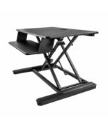StarTech.com Corner Sit Stand Desk Converter with Keyboard Tray - Large ... - $420.00
