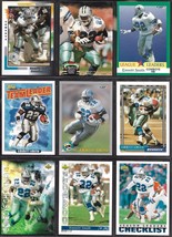 Dallas Cowboys Emmitt Smith 1992-93 NFL Football Card Lot of 9 cards - £6.45 GBP
