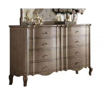 64" Taupe Solid and Manufactured Wood Eight Drawer Double Dresser - $34,342.39 MXN