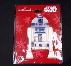 Hallmark Star Wars R2-D2 flat metal Christmas ornament on card 2018 NEW - £5.27 GBP