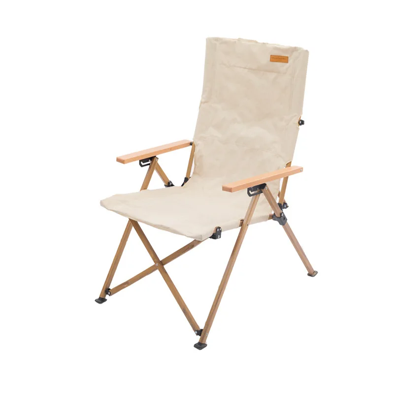 Three-Speed Adjustable Backrest Armchair Folding Recliner Camping Fishing Chair - £266.69 GBP