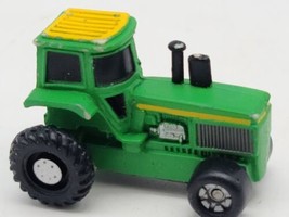 Very Small Funrise Farm Tractor in Green with Yellow Stripe # 3 - $7.69