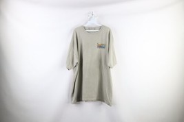 Vintage 90s Ron Jon Surf Shop Mens 2XL Faded Spell Out Stonewash T-Shirt Green - £34.87 GBP