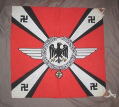 Vintage Older Replica Reproduction WW2 German Luftwaffe Standerd Flak Banner - £59.26 GBP
