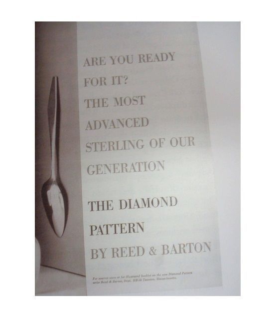Diamond by Reed and Barton Sterling Silver Flatware Set Service 97 pieces Modern Item image 14