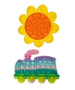 Train Sunflower Fidget Stress Relief Toy Lot Anxiety Squishy Squeeze Gam... - £18.69 GBP