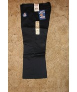 DICKIES Girl&#39;s Junior Navy School Uniform Capri Sz 5 Boot Cut 31&quot; x  21-... - $14.80