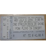 PINK FLOYD 1994 Ticket Stub CNE Stadium TORONTO CPI Presents JULY 6 - $20.00