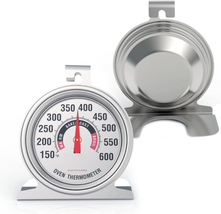 3in Large Oven Thermometer NSF Accurately- Large Rotary Hook &amp; Easy To - £8.24 GBP