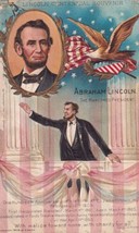 Abraham Lincoln: Lincoln Centennial Souvenir Postcard D37 - £2.39 GBP