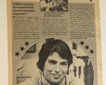 Christopher Reeve Magazine Article Vintage Superman’s Super Guy - £5.51 GBP