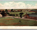 Birds Eye View Fort Sill Lawton Oklahoma OK 1910s DB Postcard H15 - $9.85